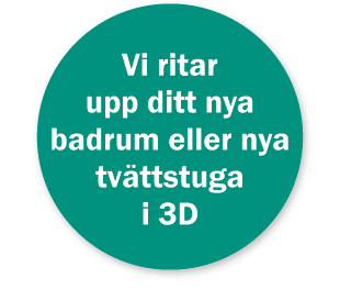 Vi ritar upp ditt nya badrum i 3D